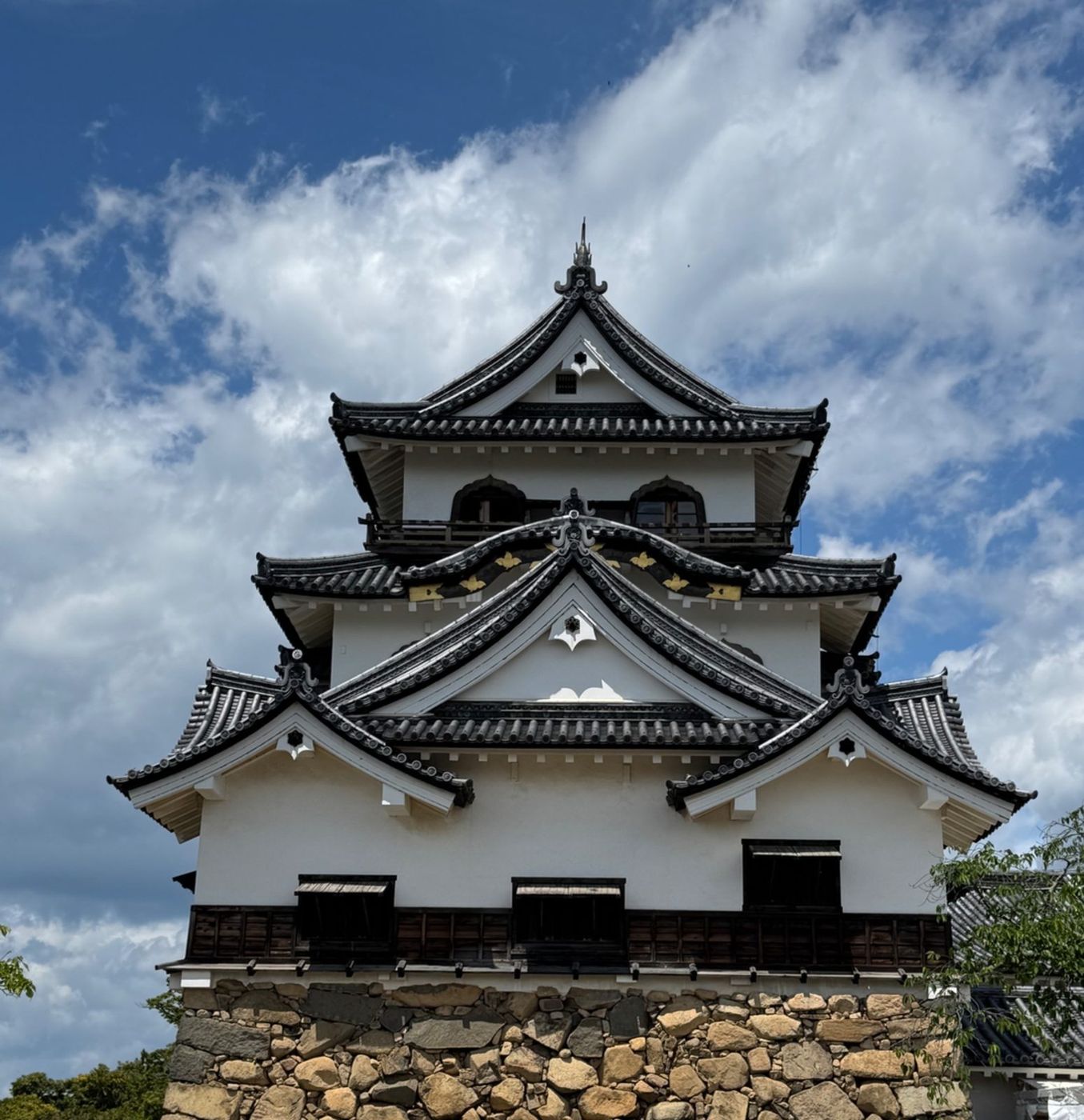 The keep, Hikone Castle (No. 50)